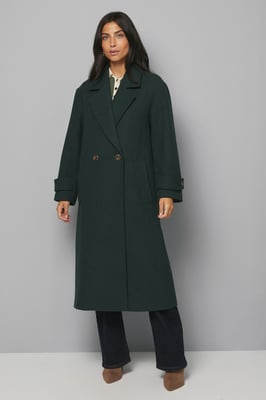 Double Breasted Car Coat