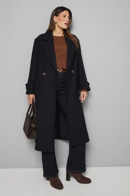 Double Breasted Car Coat