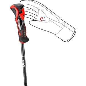 Leki airfoil 3d skistok heren -