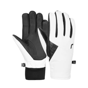 Reusch Diana touch-tec wit/black 6335154-1101