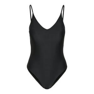 Pieces Dames badpak pcbaomi ronde hals effen