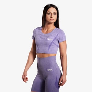 Forza naadloze crop top -