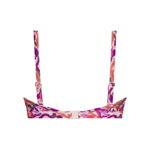 Ten Cate bikini top triangle padded wired bikini top dames multicolour-roze