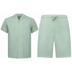 Enos Ribbed oversized shirt zomerset