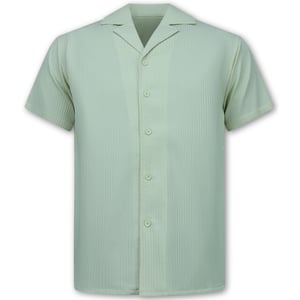 Enos Ribbed oversized shirt zomerset