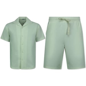 Enos Twinset ribbed oversized shirt