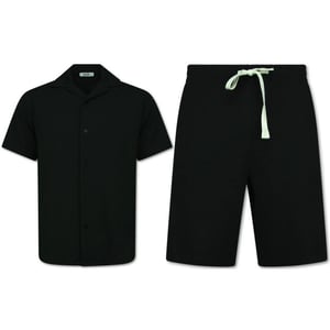 Enos Twinset ribbed oversized shirt