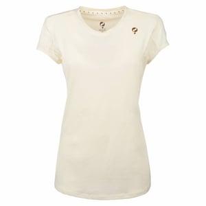 Q1905 Tee brush mesh q snow white