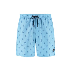 Shiwi Heren zwemshort mike 7" koraalprint