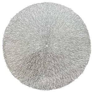 Unique Living placemat ciara 38cm Ø silver