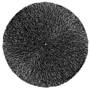 Unique Living placemat ciara 38cm Ø black