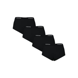 Pieces Dames hipster pclogo 4-pack