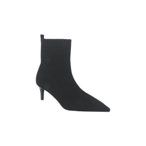 La Strada 2111724-4501 black knitted dames enkellaarzen gekleed