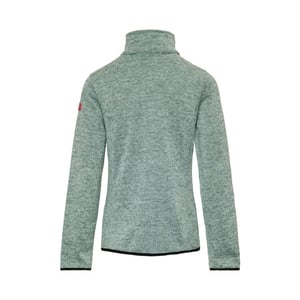 Nordberg andrea fleece fleece sweater met rits dames -