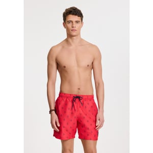 Shiwi Heren zwemshort mike 7" koraalprint