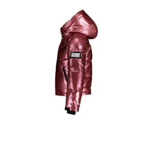 SuperRebel spicy metallic hooded jacket ski jack meisjes -