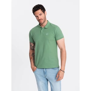 Ombre Poloshirt heren korte mouw -