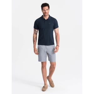 Ombre Poloshirt heren korte mouw -