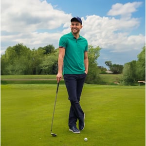 Q1905 Polo shirt matchplay teal