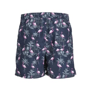 Jack & Jones Zwemshort jongens jpstfiji aop flamingo print donker