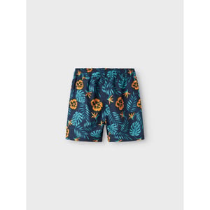 Name It Jongens zwemshorts nkmzaba bladeren/bloemenprint