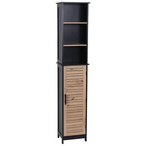 4goodz Badkamerkast hoog bergen met 1 deur en 6 planken 173 cm -