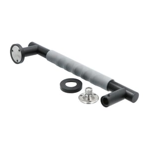Luzzo ® fisso soft handgreep badkamer/toiletgreep 60 cm /grijs handgreep