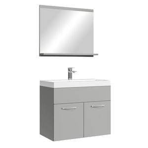 Badplaats Badkamermeubel montreal set 02 60 x 35 cm mat badmeubel met