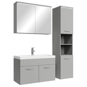 Badplaats Badkamermeubel set paso 80 x 40 cm mat badmeubel met