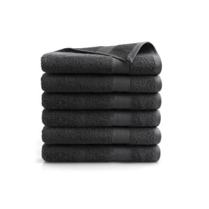 DoubleDry Handdoeken set 70 x 140 cm 6 stuks 100% zacht katoen 500 g/m2 6x