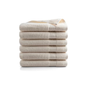 DoubleDry Handdoeken set 70 x 140 cm 6 stuks 100% zacht katoen 500 g/m2 6x