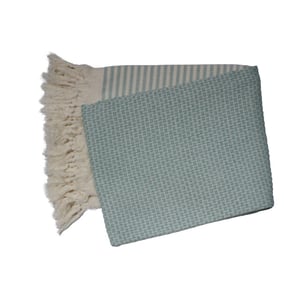 Phlox Hamamdoek 100 x 200 cm, saunadoek, strandhanddoek, yogadoek en spa-doek,