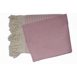 Phlox Hamamdoek 100 x 200 cm, saunadoek, strandhanddoek, yogadoek en spa-doek,