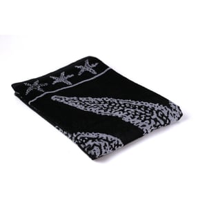 Phlox Strandlaken 100% katoen 1 zijde velour 90x160 star black