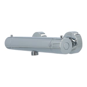 Luzzo ® douche thermostaatkraan rond chroom