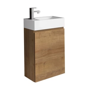 Badplaats Toiletmeubel angela 40 x 22 cm - fonteinmeubel met wastafel