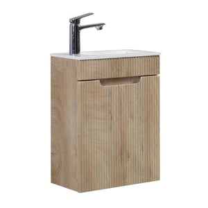 Badplaats Toiletmeubel thermis 40 x 22 cm licht fonteinmeubel met