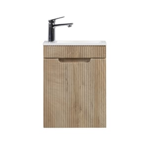 Badplaats Toiletmeubel thermis 40 x 22 cm licht fonteinmeubel met