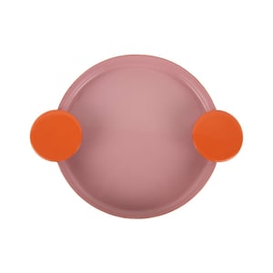Present Time dienblad double funky large soft pink & bright orange