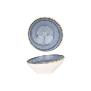 Bonna Serveerschaal aura dusk porselein 16 cm (350cc) set van 2