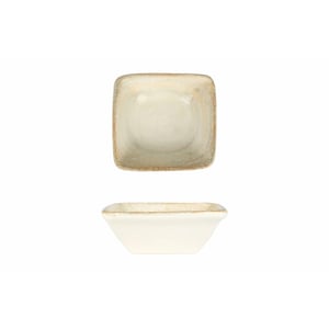 Bonna Serveerschaal patera porselein 8x8.5 cm set van 2