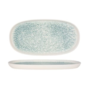 Rinart Serveerschaal asel porselein 35x18 cm set van 2