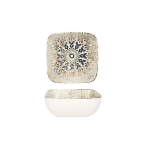 Rinart Serveerschaal aztec porselein 14 cm set van 2