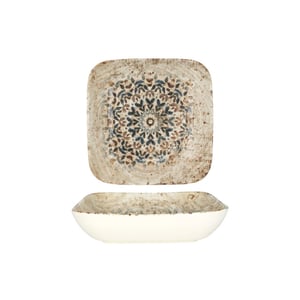 Rinart Serveerschaal aztec porselein 20 cm set van 2