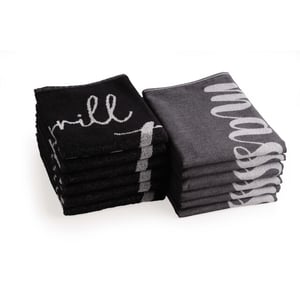 DoubleDry Theedoeken en keukendoeken set 12 stuks 100% katoen hoge