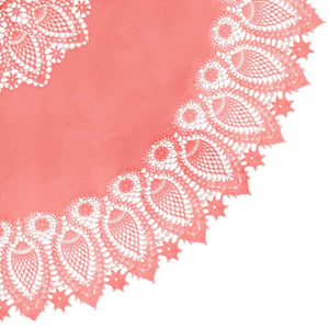 Unique Living tafelkleed amira sugar pink -cm