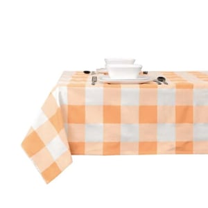 Unique Living tafelkleed kristi apricot -150x250cm
