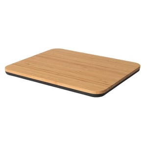 BergHOFF Tweezijdige bamboe tapas snijplank met plateau ron
