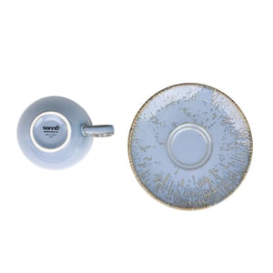 Bonna Thee kopjes & schotel sky snell porselein set van 6