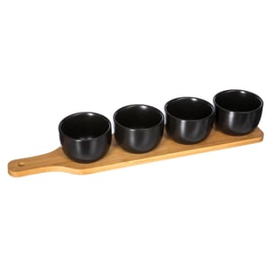 Casa di Elturo Bamboe tapas aperatief plank set van 5